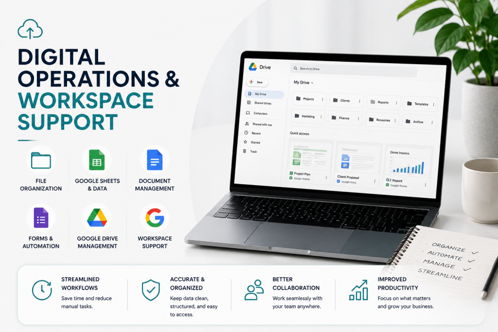 digital operations workspace support