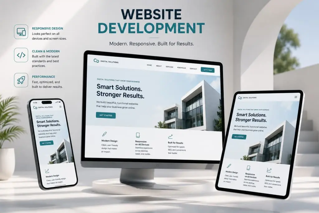 website development catrina digital