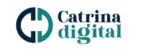 catrina digital logo in rectangle